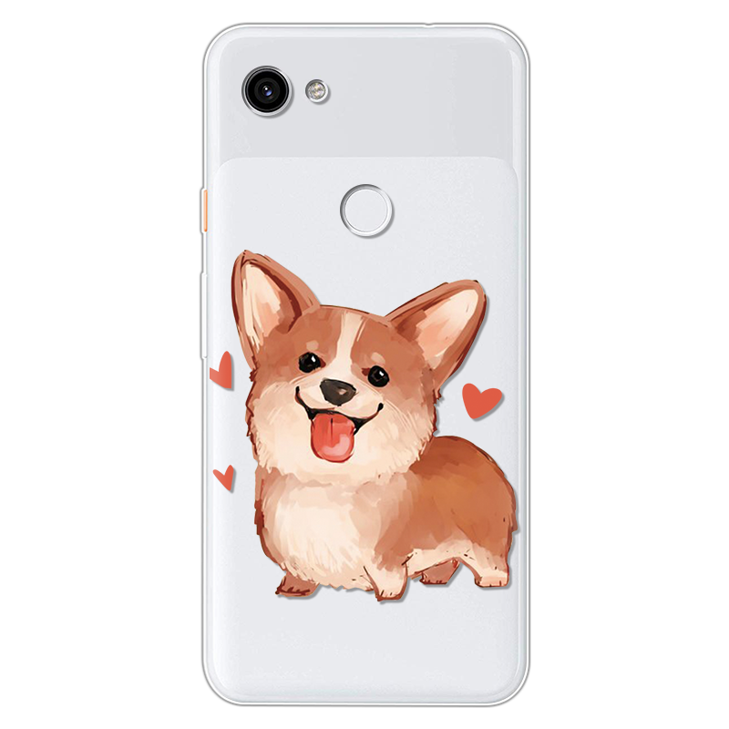 Voor Google Pixel 3a Case Coque Soft Clear Tpu Cool Grappige Kikker Patroon Cover Capa Voor Google Pixel 3a Xl telefoon Geval Cartoon Leuke