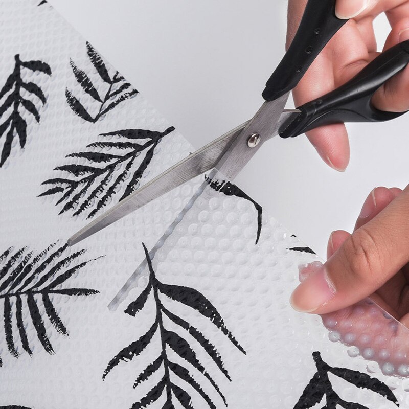 Lademat oliebestendig vochtbestendig keukentafel plankvoering matten kasten onderlegger papier antislip waterdichte kast placemat 45*122 cm