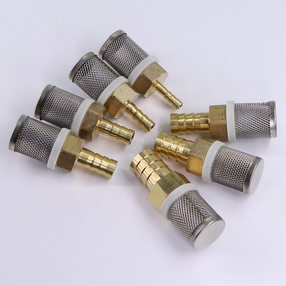 1pc 6-19mm Durcheinander Widerhaken Pagode Schlauch Adapter 304 Edelstahl Bildschirm Filter Vorfilter Garten Bewässerung Pumpe Filter Verunreinigungen