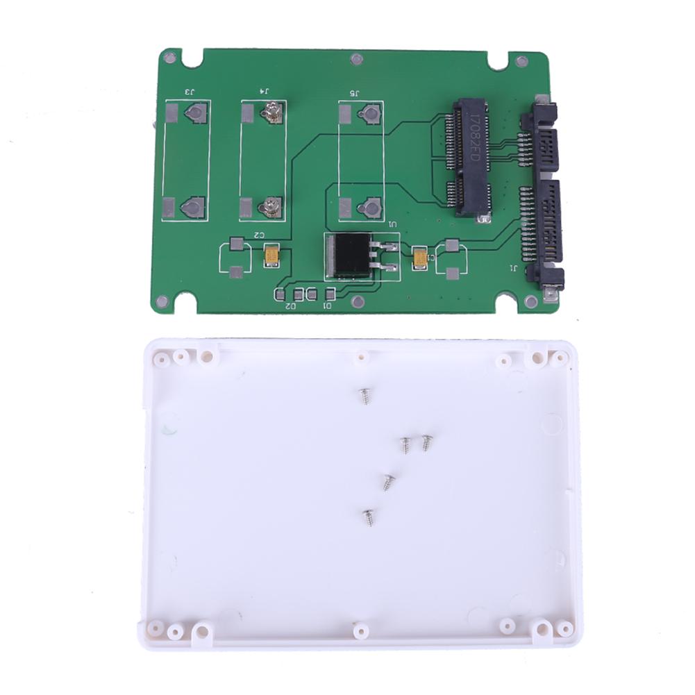 SSD MSATA To 2.5 inch SATA 3 Adapter Converter Card with 2.5 inch Case For PC Computer Accessories