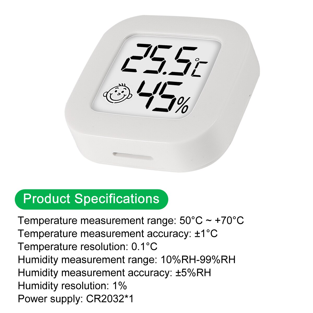 4 Stuks Digitale Thermometer Hygrometer Indoor Mini Temperatuur Lcd Elektronische Monitor Hygrometer Buitenkamer Baby