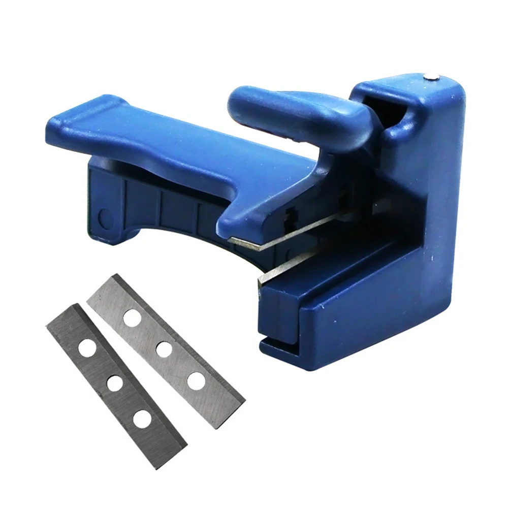 Rand Trimmer Holz Seite Streifenbildung Cutter Maschine Doppel Rand Trimmer Holzbearbeitung Werkzeug Tischler Hardware- Hand Werkzeug einstellen Professionelle: verrotten, Silber Tonne