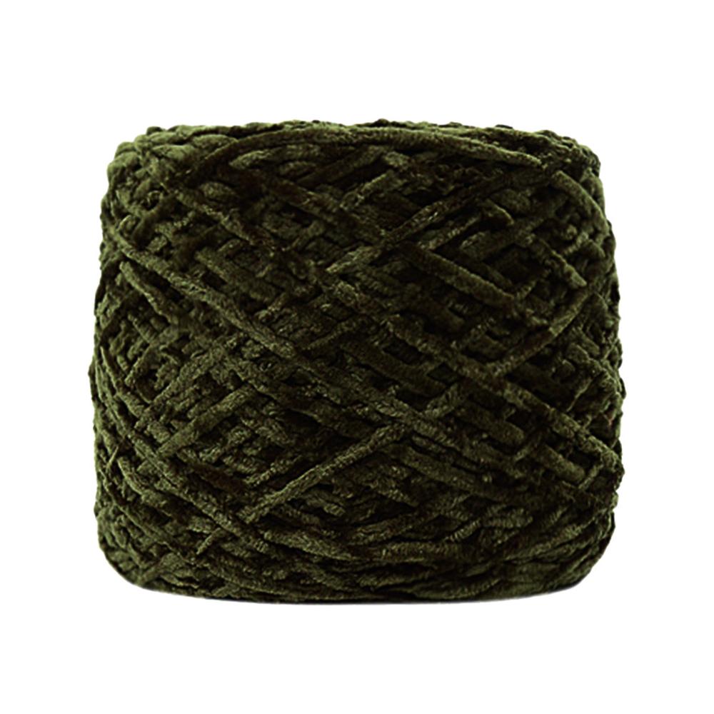 Chapeau roulant en fil de velours doré, écharpe en tricot, épaisseur de fil de laine, , composant mobilier ménager FB, Style: 11