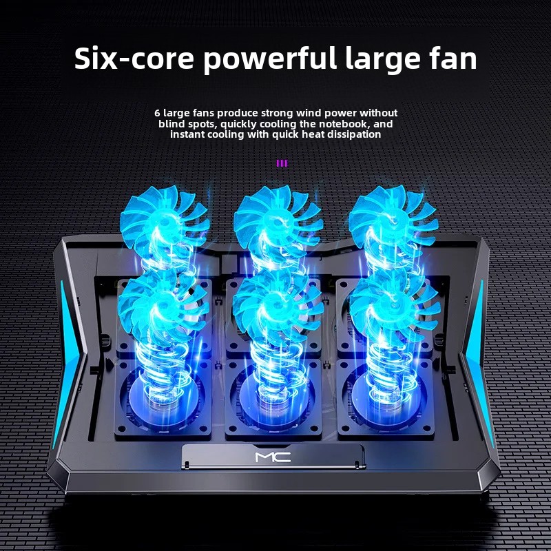 Foldable Notebook Cooler Stand Desktop Cooling Gaming Laptop Universal Size Heat Dispersion Bracket Office Computer Equipment
