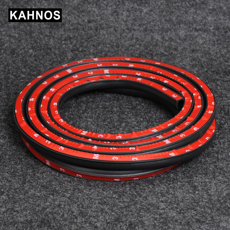 Auto Deur Tochtstrip 4 Meter Auto Deur Afdichtstrip Grote D Soort Rubber Afdichtingen Anti-geluid Voor Bmw E39 e46 E60 E90 X1 X2 X3 X5