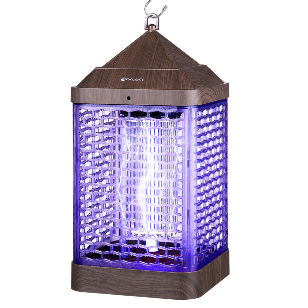 Elektrische Bug Zapper 9W Mosquito Zapper Lamp Vliegende Muggen Eliminator Efficiënte Bug Zappen Licht Voor Thuis Muur (Us: As Shown