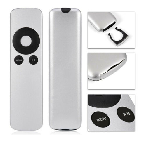 Silver Replacement Remote Control for Apple TV1 TV2 TV3 All Gen. UNIVERSAL REMOTE CONTROL