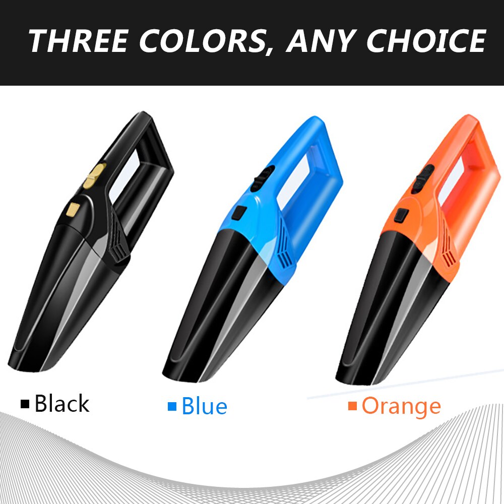 High Power Rechargeable Car Handheld Vacuum Cleaner Portable Light Car Vaccum Cleaner For Classroom/Working Table