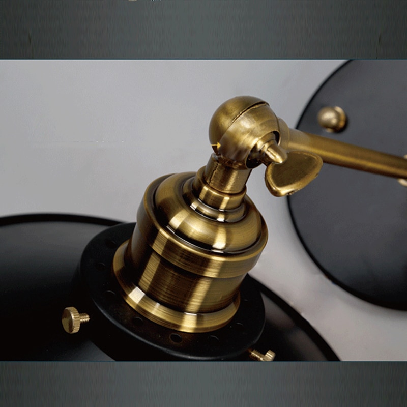 Amerikaanse stijl nachtkastje antieke wandlamp single-head woonkamer verlichting vintage mode bar lampen