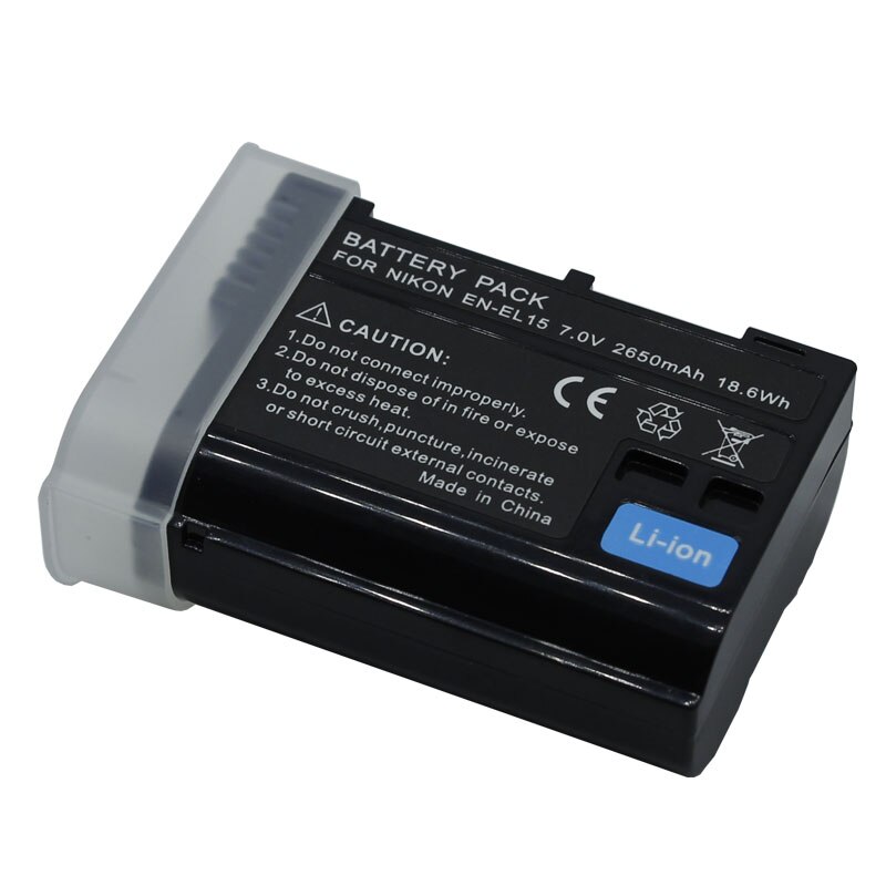 Batterie EN-EL15 ENEL15 EN EL15 EN-EL15A EN EL15A Bateria Da Câmera Para Nikon DSLR D600 D610 D800 D800E D810 D7000 D7100 D7200 L15