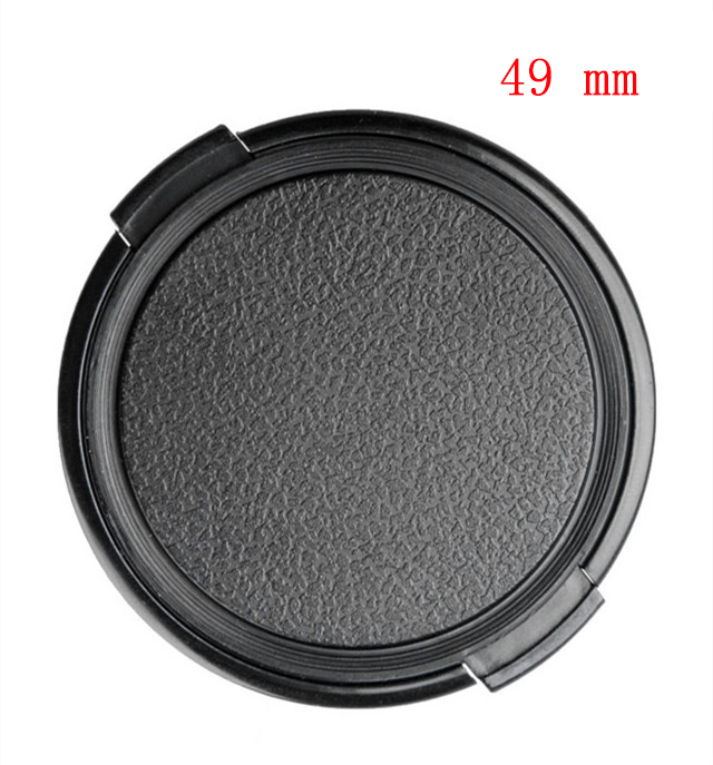 37 39 43 46 49 52 55 58 62 67 72 77 82 86 95 105mm Camera Lens Cap Protection Cover Lens Front Cap For Canon Nikon DSLR Lens: 49mm