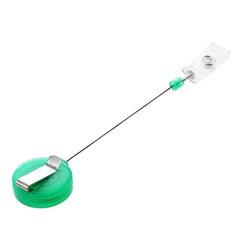 Retractable Skipas Id-kaart Badge Holder Sleutelhanger Reels Met Clip