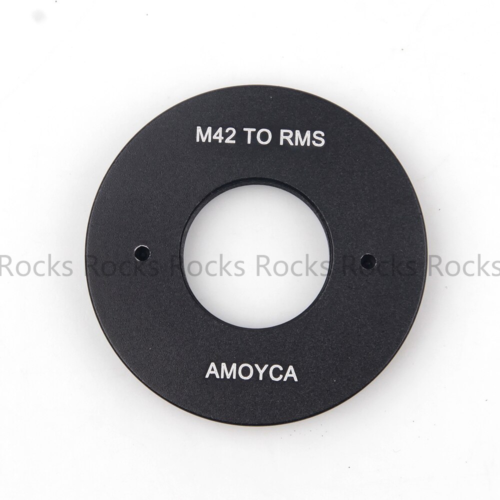 Pixco rosca interior: adaptador de lente RMS (20mm) compatible con lente RMS Royal microscopía de la sociedad a M42 montaje rosca interior rms