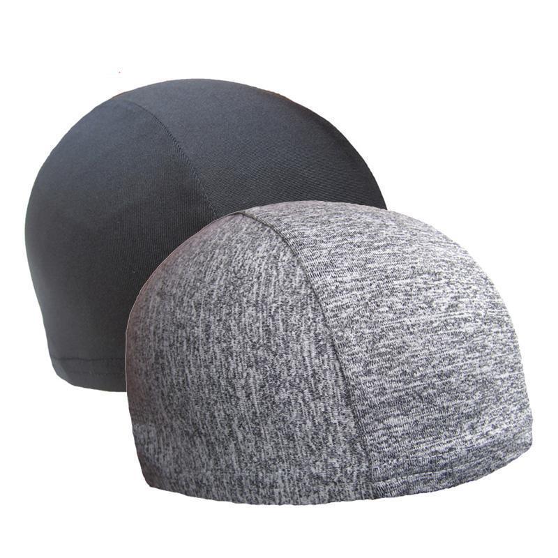Dome cap hjelm liner biker beanie lue herre bandanas turban hatter riding tur motorsykkel hode wrap caps hurtigtørkende lue