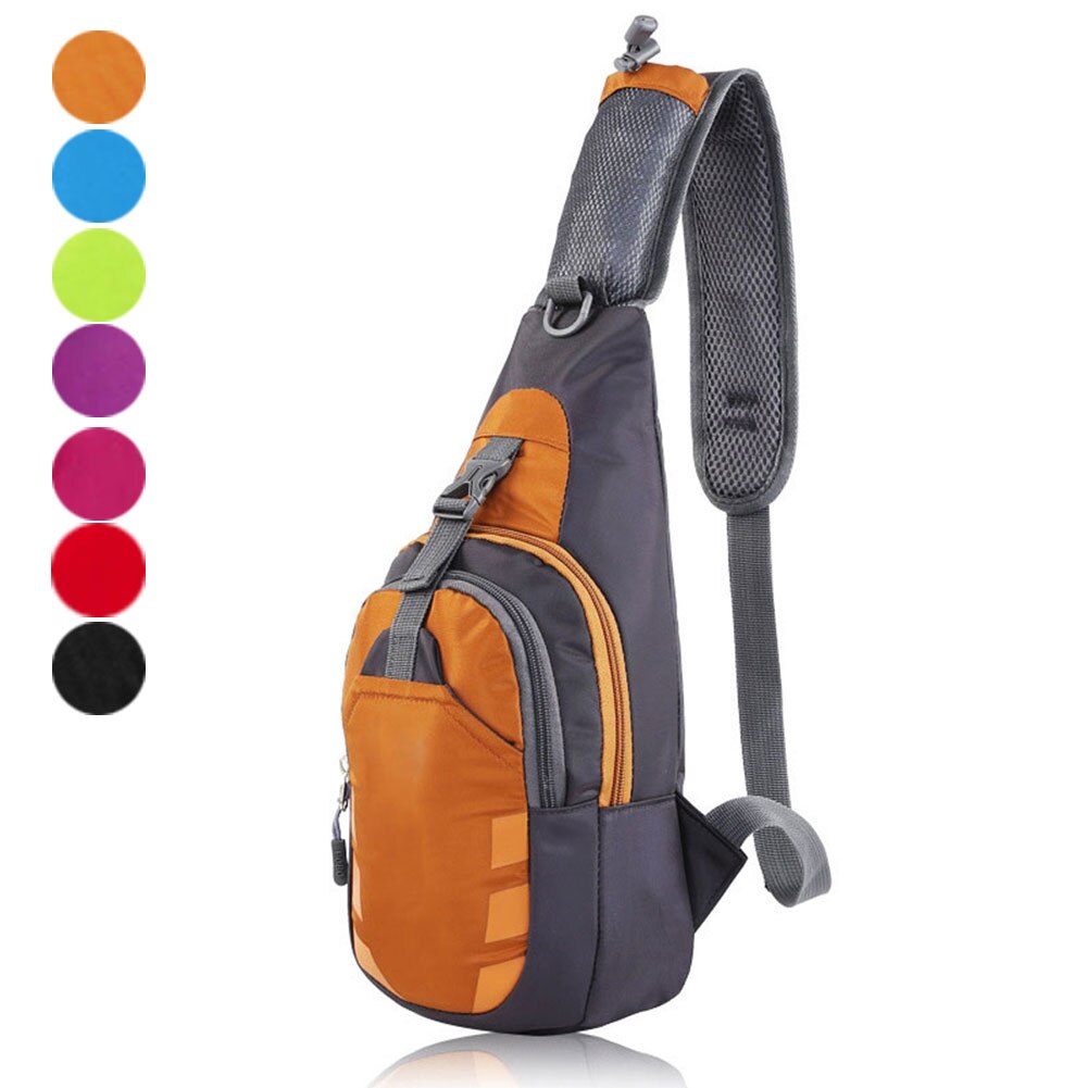 Unisexe Nylon sacs de poitrine voyage sac à bandoulière hommes femmes épaule sacs de messager UND