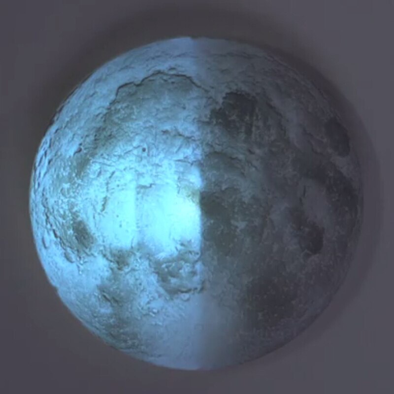 Novelty Cosmos Projection Lamp Moon In My Room Decor Lunar Projection Night Light with Remote Control Astronomer Night Lights