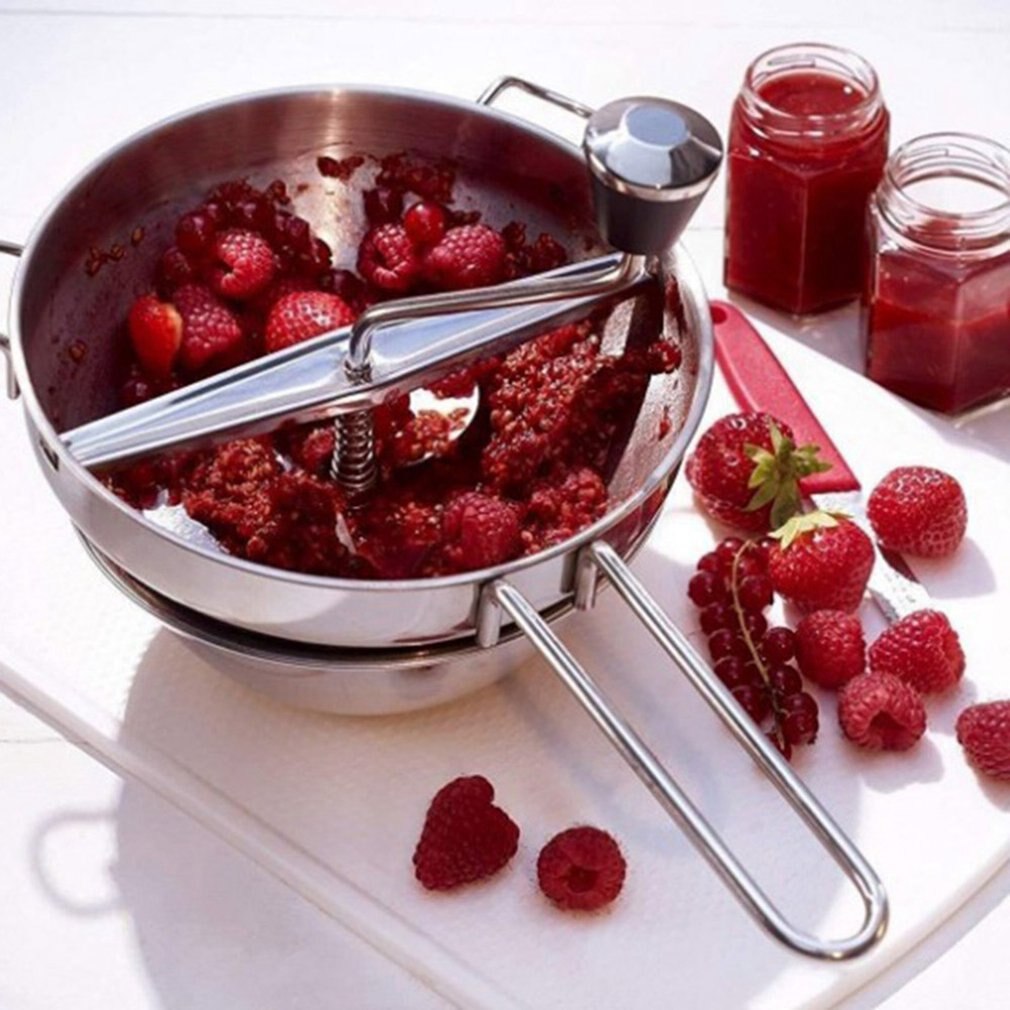 Stainless Steel Food Blender Vegetable and Fruit Baby Food Jam Grinder Potato Grinder Twister Maker Grinder