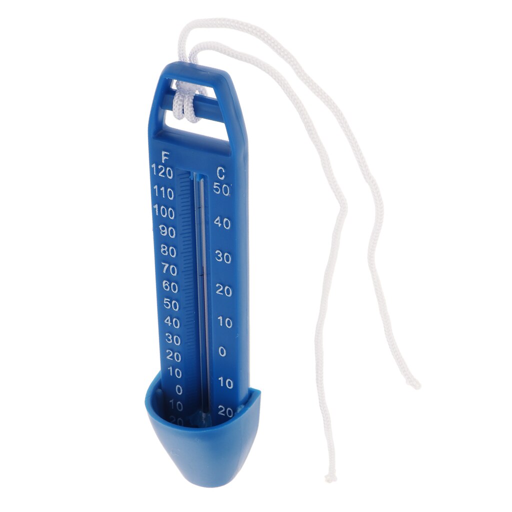 Bassengtermometer flytende temperaturmåleverktøy for svømmebasseng babybasseng boblebad , 4 x 3 x 17cm