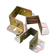 Iron Bed Rail Brackets Kit Metal Pack Replace 2 Piece Replacement 2pcs