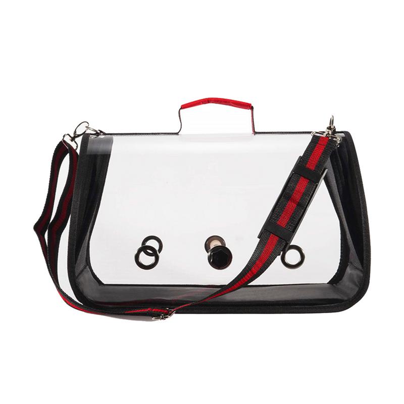 transport na zewnątrz transport klatka dla papugi akcesoria dla ptaków pcv przezroczysta oddychająca torebka papuga Dropshipping