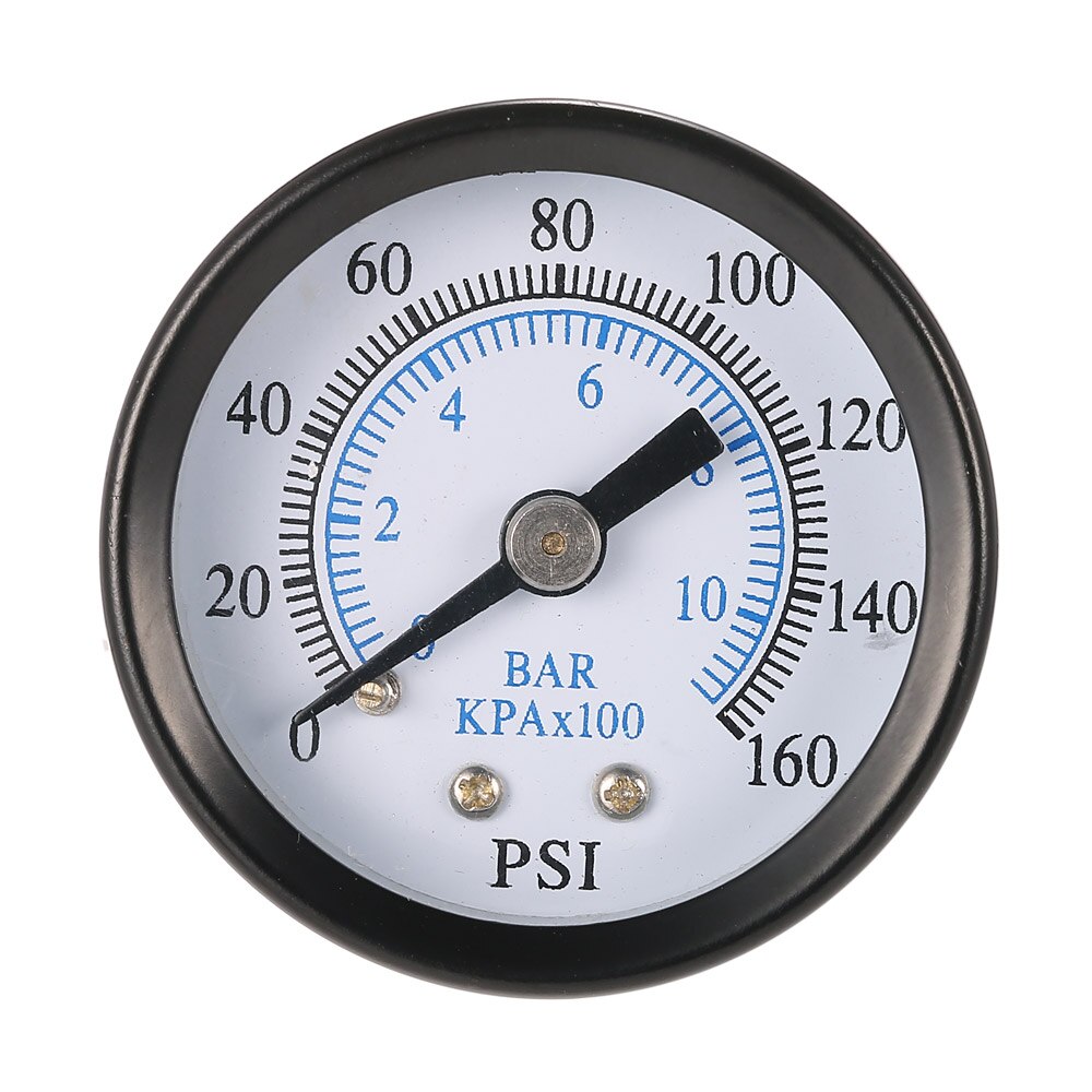 Manomètre De Pression Pour Filtre De Piscine - Cadran 40mm, Filetage 1/8", Acier Inoxydable, Lecture Facile