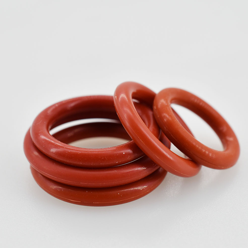 Silikon O-Ring Dichtung Kaffeemaschine VMQ Ölbeständig Hochtemperatur Silica Gel O Ring Dichtung Unterlegscheibe Schwarz Rot CS1-CS4