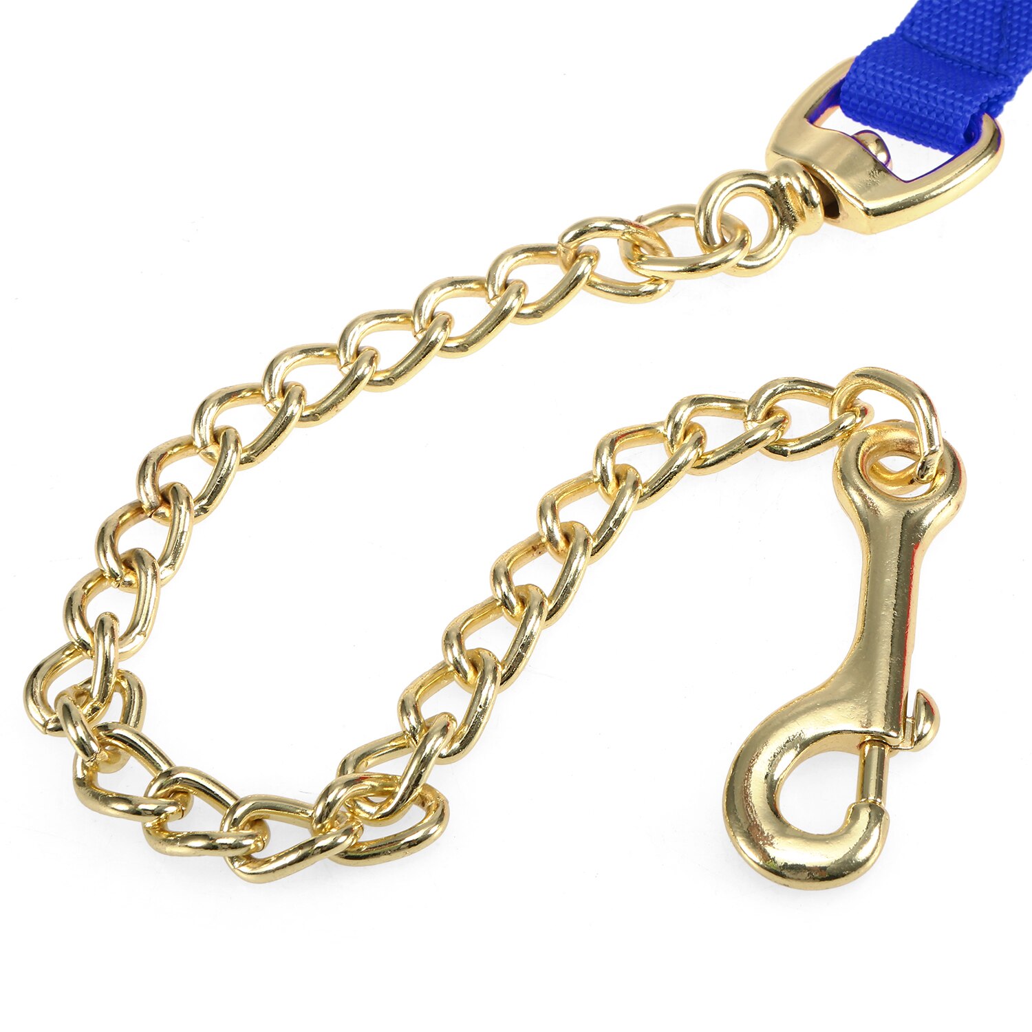 8.5ft lonża linia koń smycz kantar z łańcuchem zwierzę domowe pies posłuszeństwo przypomnij szkolenie w prowadzeniu konia lonża linia