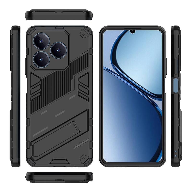 Shockproof Case For Realme C51 C53 C55 C61 C63 C65 C67 Note 50 4G Bumper Armor Back Holder Phone Cover for OPPO A79 5G Fundas