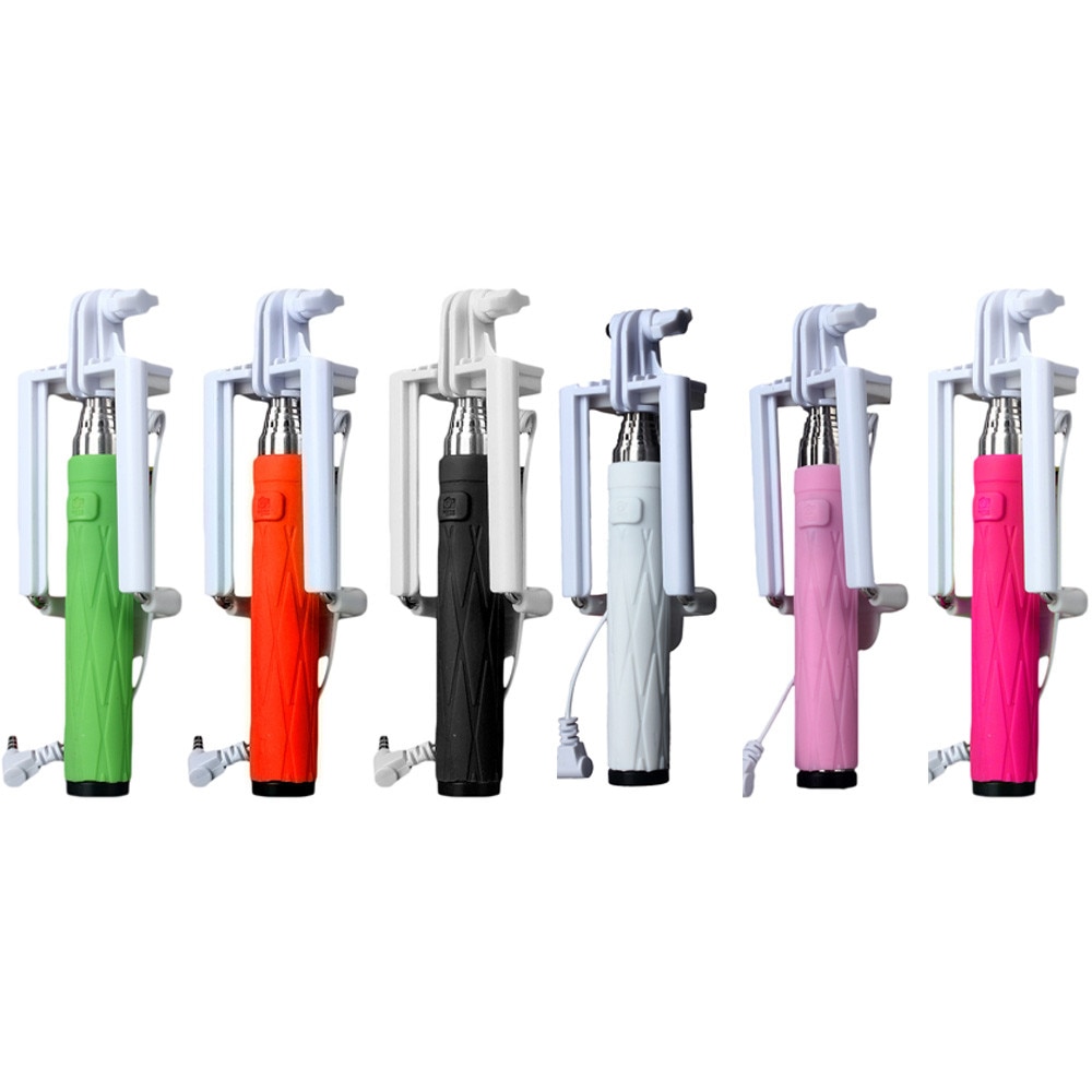 EPULA cámara de mano Selfie palo para el Iphone 6 6 S Plus 5 5S para Samsung Galaxy S4 S5 S6 S7 monópode de borde Mini palo automático