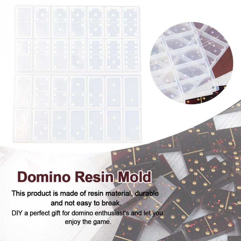 Brætspil domino harpiks forme kompakt hurtig demoulding praktisk diy håndværk hjem