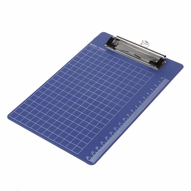 Pad Clip Houder Map Plastic Klembord Blauw Paars Voor Papier A5