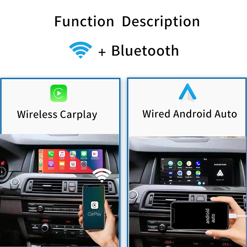 Dongle CarPlay sans fil, USB, Navigation multimédia, intelligent, pour Android Auto, Mrrorlink