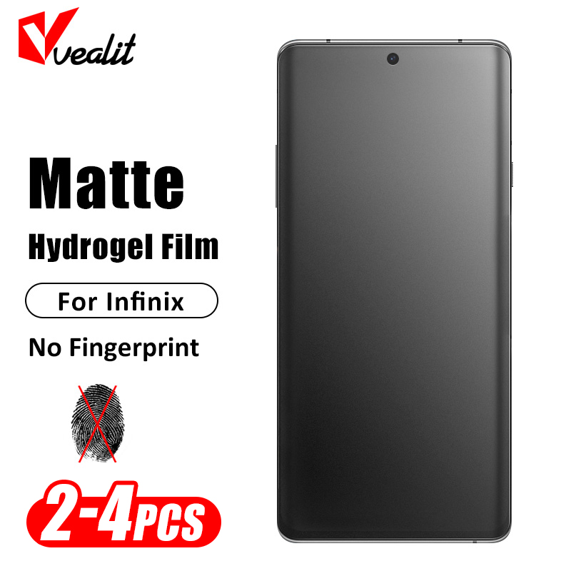 2-4Pcs Curved Matte Hydrogel Film For Infinix Note 40 Pro Plus Screen Protector For Infinix Zero 30 4G Explosion-proof Not Glass