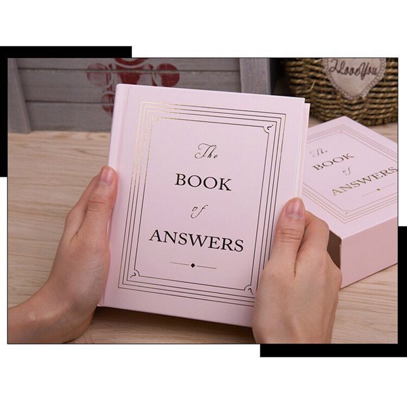 "Answers Book"Big Hard Cover Journal Diary Blank Papers Notebook Study Working Journal Pocket Memo Stationery: B