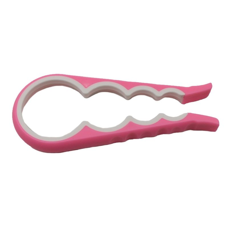 Abridor de tarros con tapa 4 en 1, práctico abridor de latas multiusos, llave de agarre para botellas, utensilios de cocina, 1 unidad