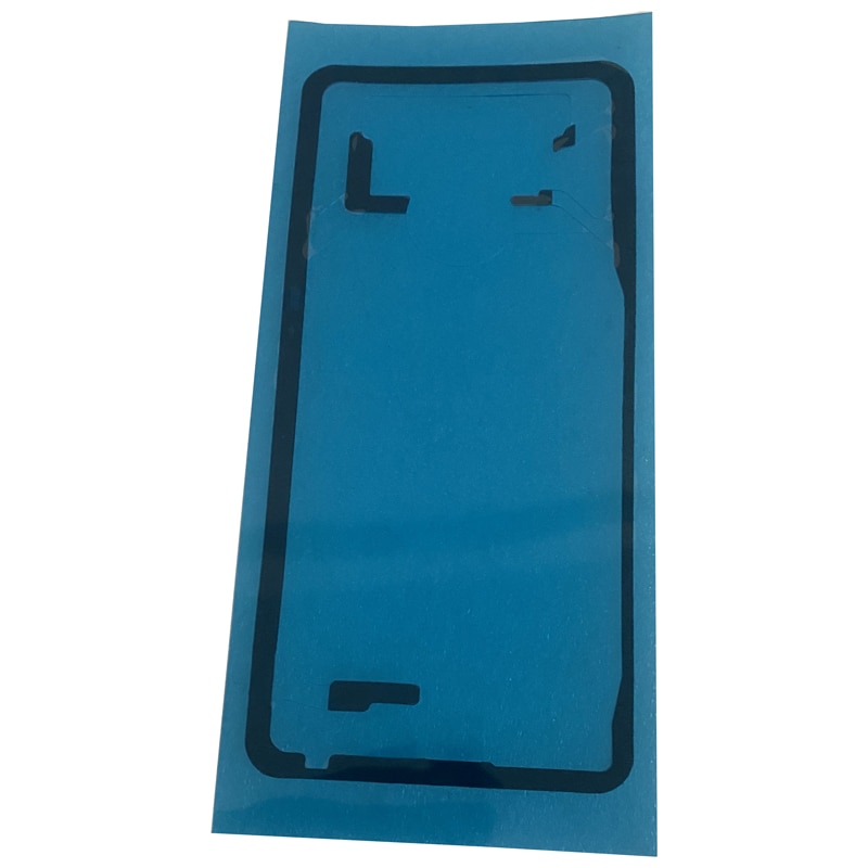 For LG G6 G7 V30 Phone Housing Door Camera Pre-Cut Adhesive Back Glass Cover Panel Sticker Glue