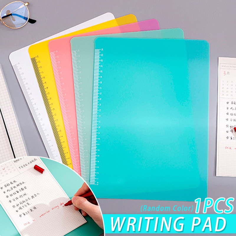 Colorful Writing Pad Paper Holder Flexible Anti-slip Painting Drawing Board Tool for Students Office @M23