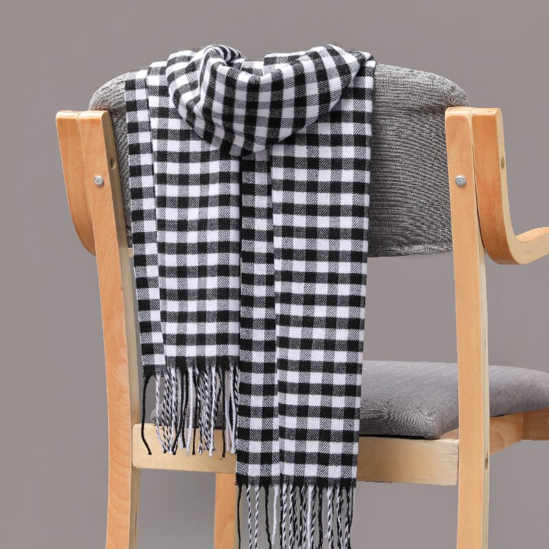 Plaid hiver écharpe femmes Foulard solide foulards décontracté écharpes cachemire Bufandas Hombre: 41