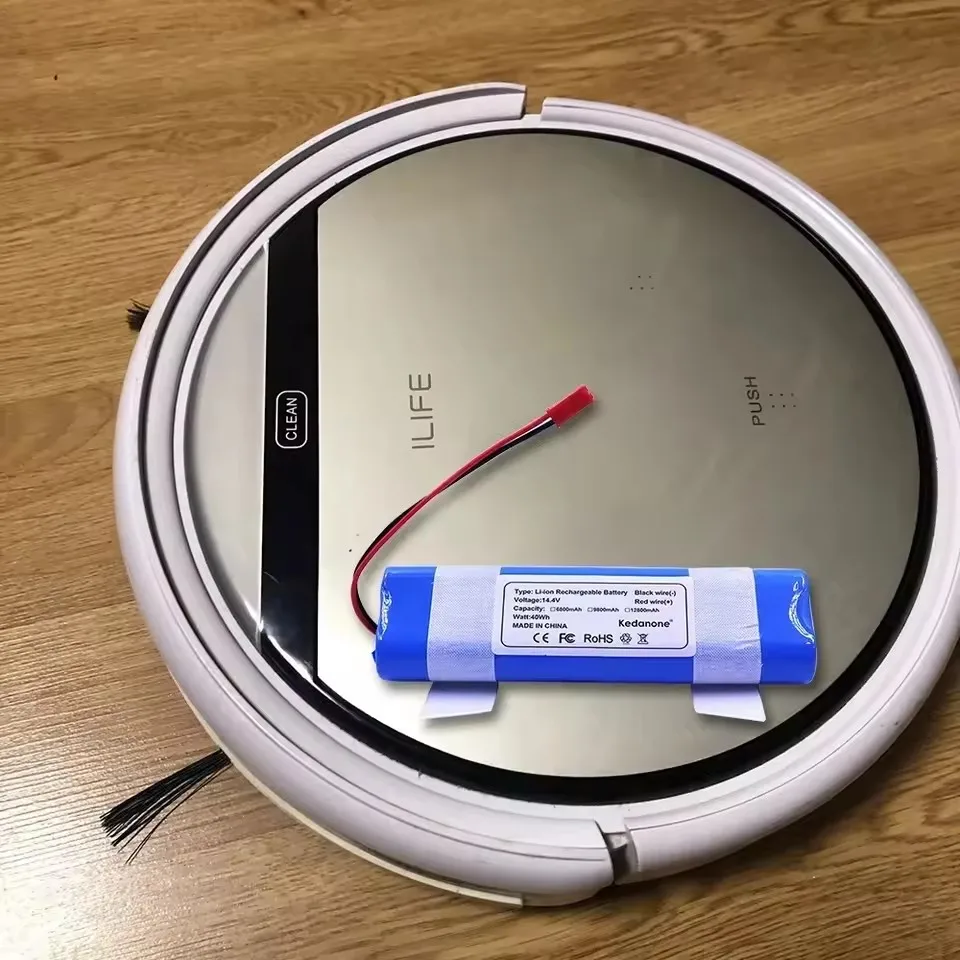 Batteria originale Li-Leone per ILIFE V3s pro, V5s pro, V8s, V8 più, V80, V80 Max, V80 pro, V3s Max 18650 2600mAh 14,4V PX-B010