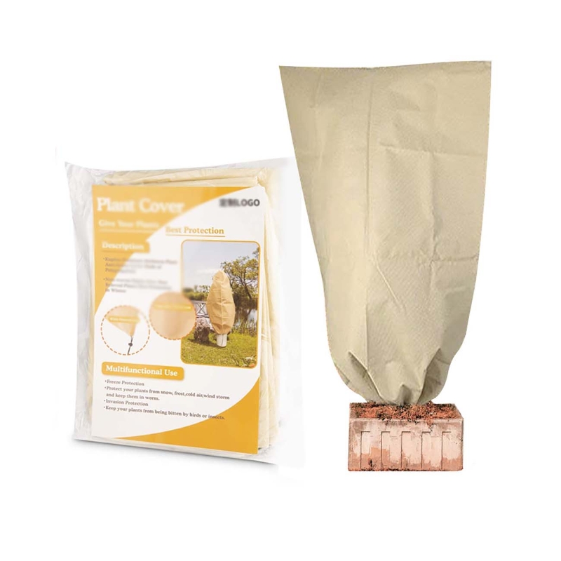Home Garden Plant Cover Winter Freeze Frost Protection Warm Cover Mini Tree Shrub Plant Protecting Bag For Yard Garden Plants