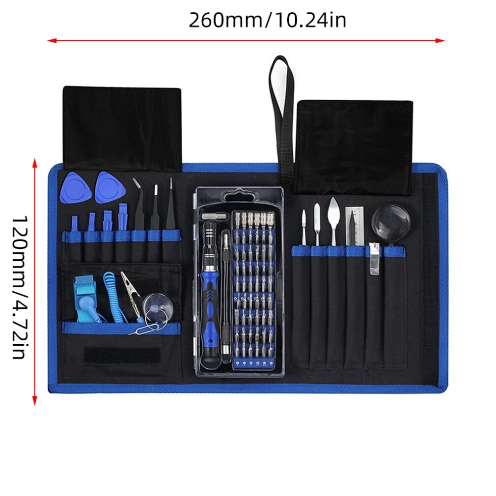 75 in precisie schroevendraaierset voor mobiele telefoon torx sleuf 1 bit demontage reparatie gereedschapsset een set sleutels universele gereedschappen