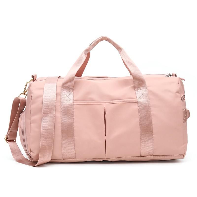 Moda duża torba podróżna kobiety kabina Tote Bag torebka nylonowa wodoodporna torba na ramię kobiety weekendowa torba na siłownię kobieta: Style 3 Pink
