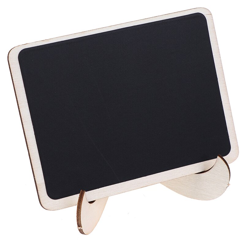 Wooden Mini Blackboard Chalkboard For 1/6 1/12 Dollhouse Miniature Accessories