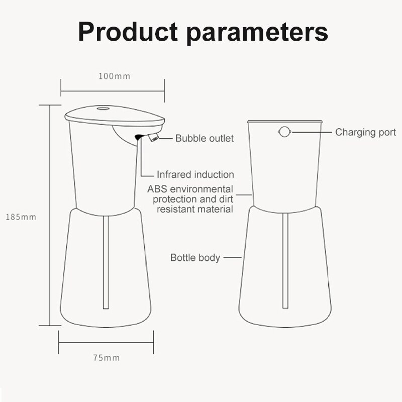 Automatic Alcohol Disinfection Sprayer Intelligent Induction Spray Sterilizer Liquid Soap Dispenser Bathroom Hand Washer Sprayer