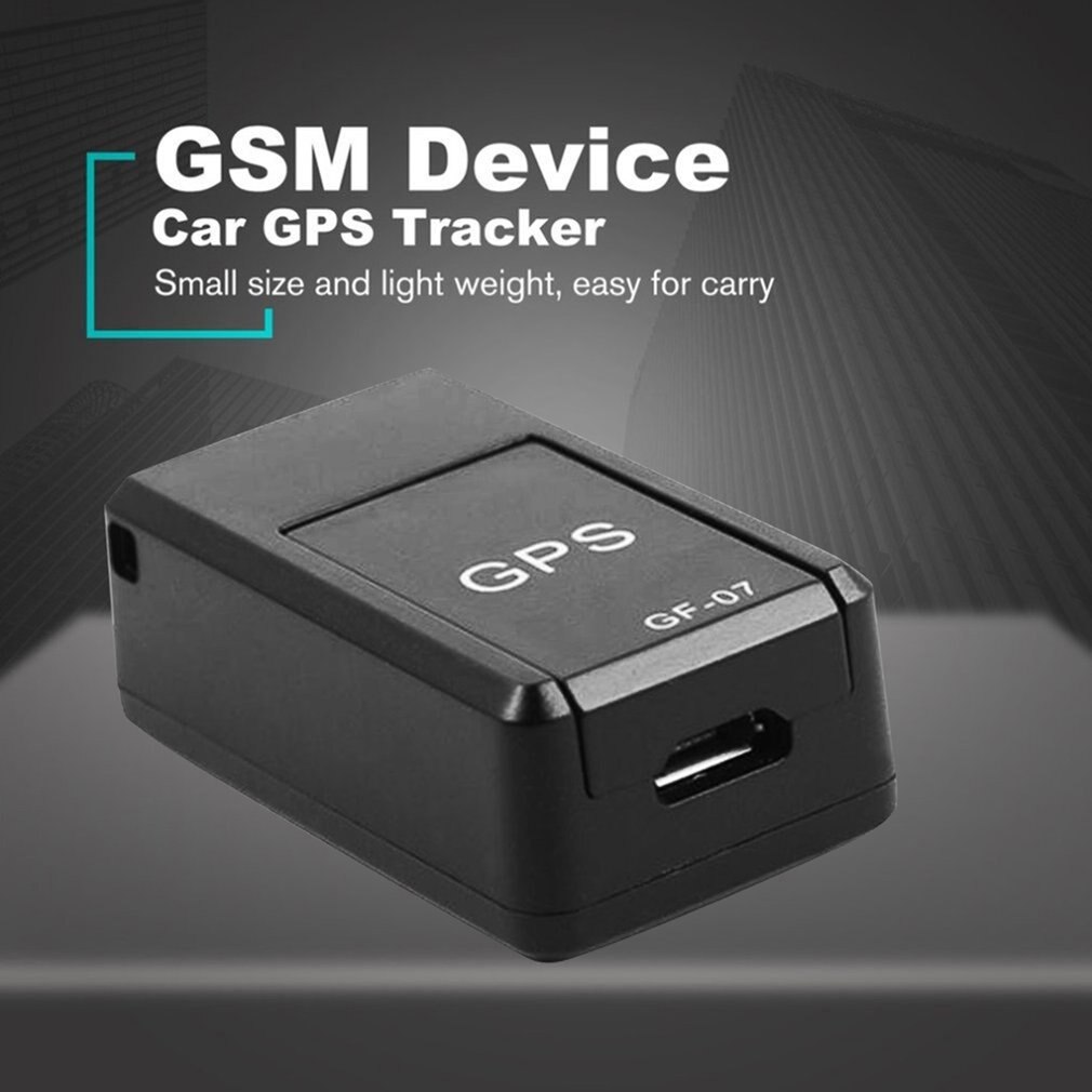 GF07 Tracker GPS Locator Elderly Children Locator Car Anti-theft Recording Anti-lost GPS Real-time Tracker