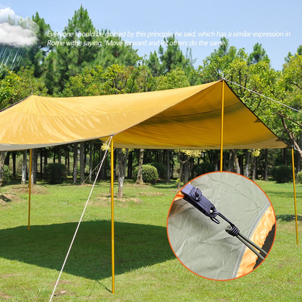 1pc elastische bungee-seile für outdoor-zelte, camping-pavillons, gepäck-stretch-schnallen, bodennägel, befestigungsgurte, wandergepäck-zeltzubehör
