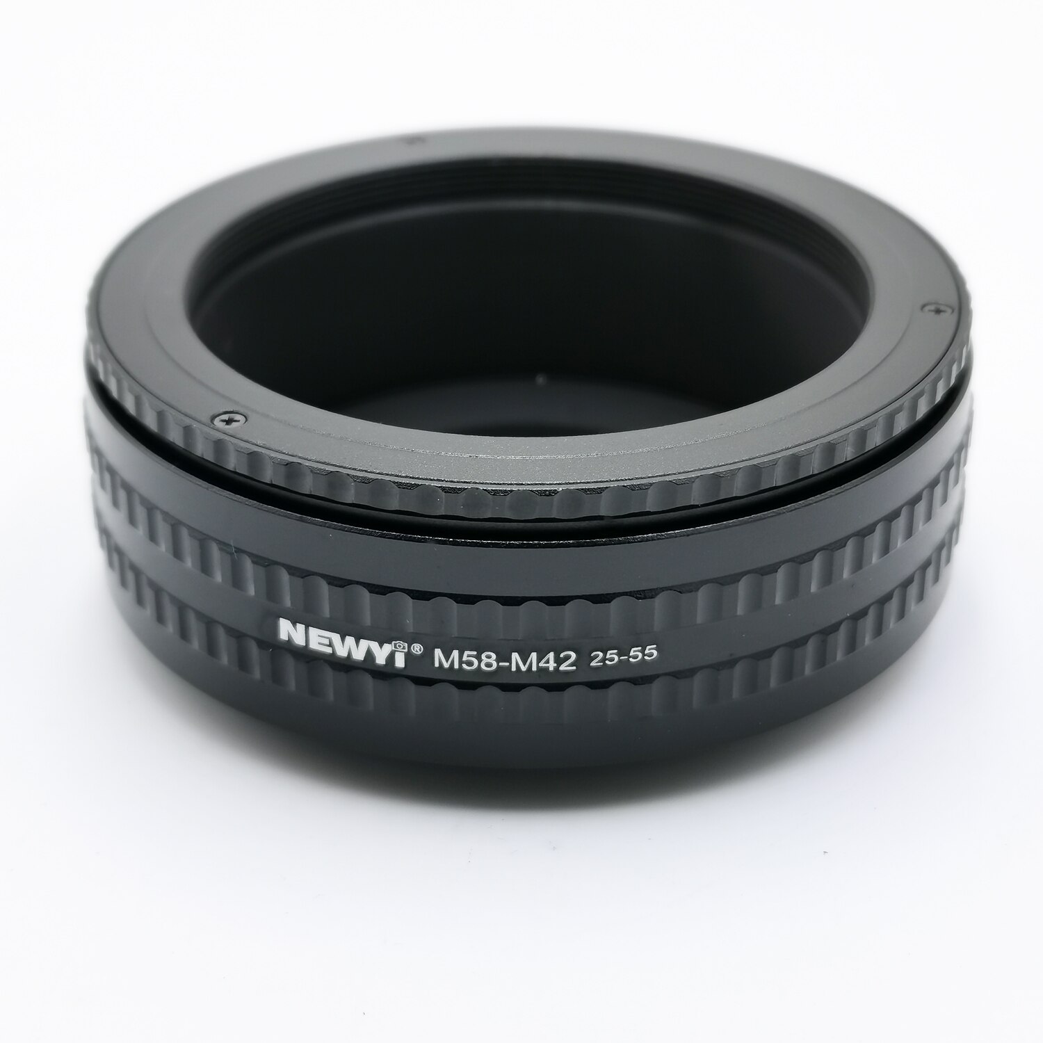 M58-m42 (25-55) m58 Om M42/L42 Mount 25Mm-55Mm Macro Extension Tube Verstelbare Scherpstellen Helicoid Ring Adapter