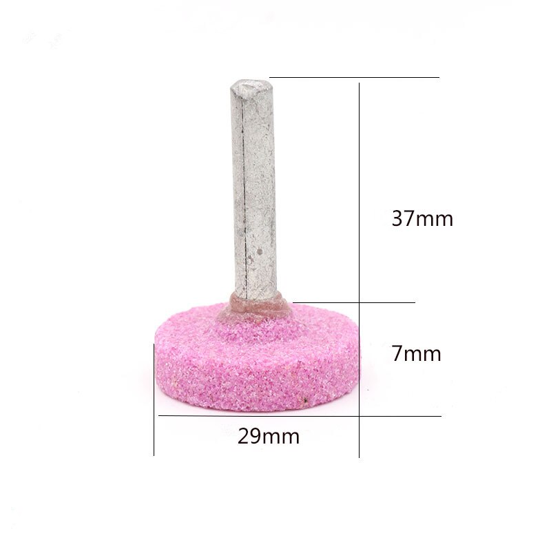 ZtDpLsd 1 Stck 6mm Schaft Schleif Montiert Stein Zylindrischen Für Dremel rotierend Werkzeuge Schleifen Rad Kopf Polieren Metall Holz werkzeug
