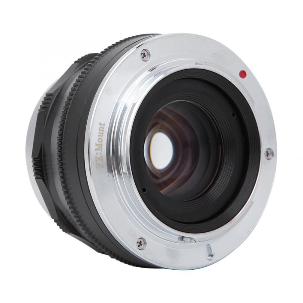 25Mm F1.8 Grote Diafragma Micro Enkele Lens Zwart Direct Metalen Vergulde Metalen Contacten Beter Signaal Geleidbaarheid