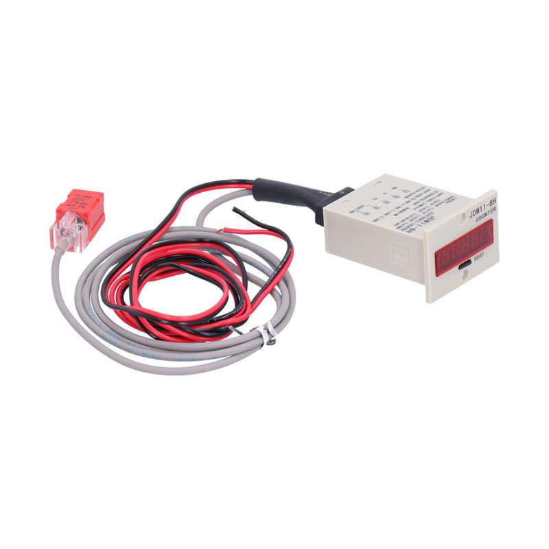 BERM Electronic Digital Display Counter Panel Industrial Inductive Counting Tool JDM11‑6H Sensor Counter Industrial Counter